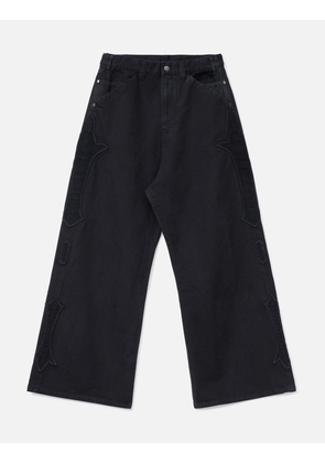 1011 Fleur Patched Pants