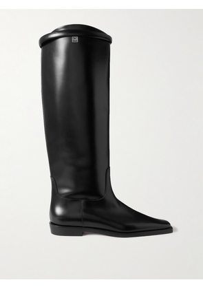 TOTEME - + Net Sustain The Riding Leather Knee Boots - Black - IT35,IT36,IT37,IT38,IT39,IT40,IT41,IT42