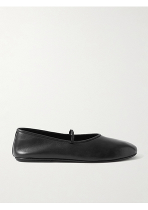 The Row - Elastic Leather Ballet Flats - Black - IT35,IT35.5,IT36,IT36.5,IT37,IT37.5,IT38,IT38.5,IT39,IT39.5,IT40,IT40.5,IT41,IT41.5,IT42