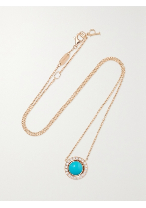 Piaget - Possession 18-karat Rose Gold, Turquoise And Diamond Necklace - One size