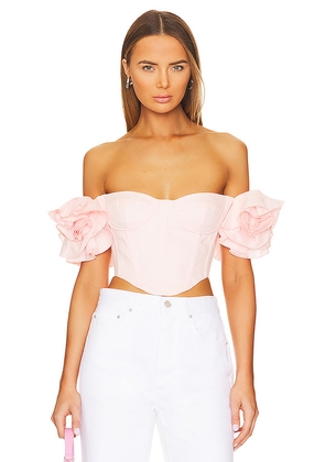 Bardot Sigma Corset Top in Blush. Size 10. Also in 4, 2, 8.