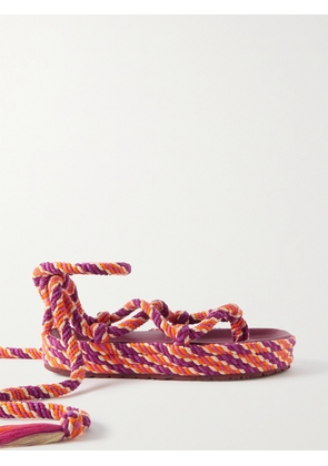 Isabel Marant - Erol Tasseled Rope Sandals - Orange - FR35,FR36,FR37,FR38,FR39,FR40,FR41