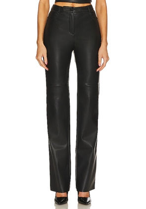 CULTNAKED Killa Faux Leather Trousers in Black. Size L. Also in S, M, XL, XXL.