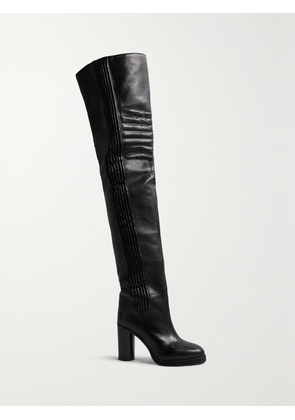 Isabel Marant - Laelle Leather Over-the-knee Boots - Black - FR36,FR37,FR38,FR39,FR40,FR41