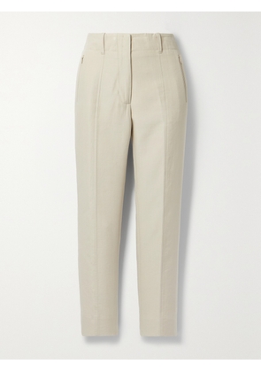AKRIS - Connor Cotton-blend Twill Slim-leg Pants - Neutrals - US2,US4,US6,US8,US10,US12,US14,US16