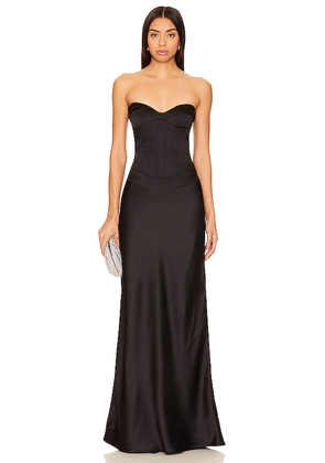 Anna October Delancy Maxi Dress in Black. Size S. Also in XL.
