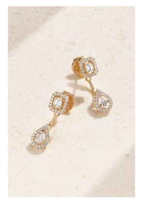 Messika - My Twin Toi & Moi 18-karat Gold Diamond Earrings - One size