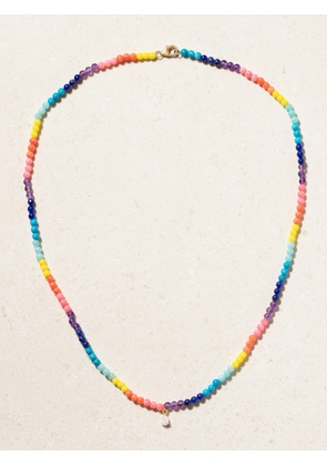 Yvonne Léon - 9-karat Gold Multi-stone Necklace - Yellow - One size