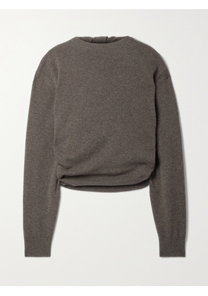 The Row - Laris Twisted Cashmere Sweater - Brown - x small,small,medium,large,x large