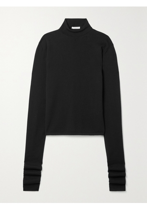 The Row - Carlus Wool Turtleneck Sweater - Black - x small,small,medium,large,x large