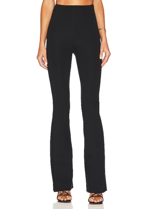 Commando Neoprene Flare Legging in Black. Size L. Also in S, XL, XS.