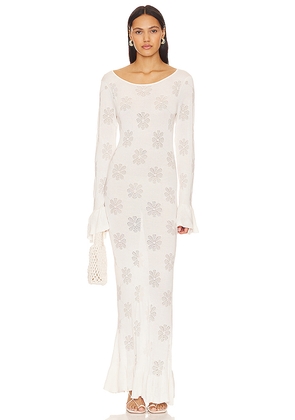 ASTA RESORT Rafaella Dress in White. Size L. Also in XL.