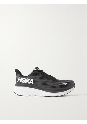 Hoka - Clifton 9 Mesh Sneakers - Black - US5,US5.5,US6,US6.5,US7,US7.5,US8,US8.5,US9,US9.5,US10,US10.5,US11