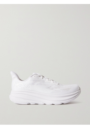 Hoka - Clifton 9 Mesh Sneakers - White - US5,US5.5,US6,US6.5,US7,US7.5,US8,US8.5,US9,US9.5,US10,US10.5,US11