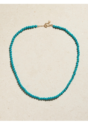 Mateo - 14-karat Gold Turquoise Necklace - One size