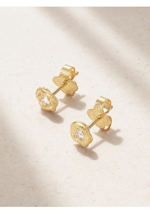 David Yurman - Infinity 18-karat Gold Diamond Earrings - One size