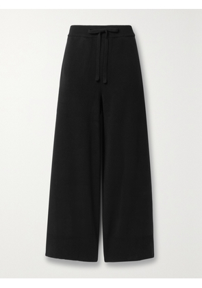 The Row - Anton Cashmere Wide-leg Pants - Black - x small,small,medium,large,x large