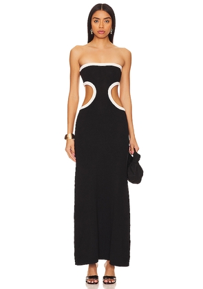 Cin Cin Empire Dress in Black. Size L. Also in S, M, XL.