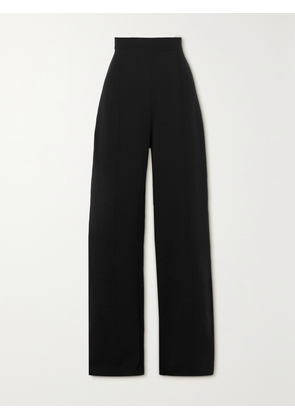 The Row - Egle Stretch Wool, Silk And Cashmere-blend Straight-leg Pants - Black - x small,small,medium,large,x large