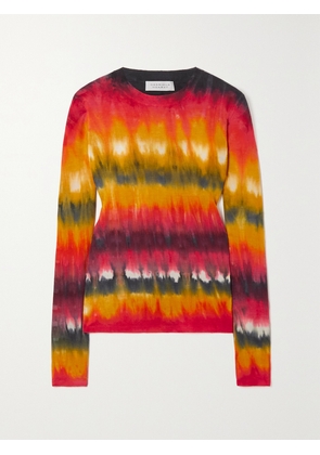 Gabriela Hearst - Miller Tie-dyed Cashmere Sweater - Red - x small,small,medium,large,x large