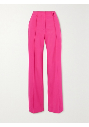Jacquemus - Camargue Pleated Wool-blend Straight-leg Pants - Pink - FR 32,FR 34,FR 36,FR 38,FR 40,FR 42,FR 44