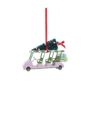 Cody Foster & Co Best Christmas By Par Ornament in Pink,Green.