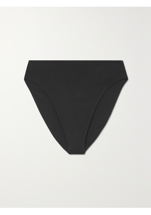 FORM AND FOLD - The 90s Rise Recycled Bikini Briefs - Black - UK 8,UK 10,UK 12,UK 14,UK 16
