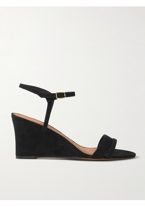 Emme Parsons - Suede Wedge Sandals - Black - IT35,IT36,IT37,IT37.5,IT38,IT38.5,IT39,IT39.5,IT40,IT41,IT42