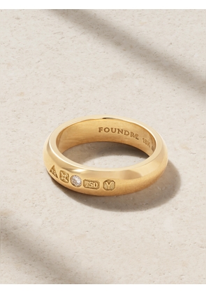FoundRae - 18-karat Gold Diamond Ring - 5,6,7