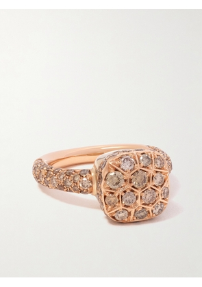 Pomellato - Nudo Solitaire Classic 18-karat Rose And White Gold Diamond Ring - 50,52,54