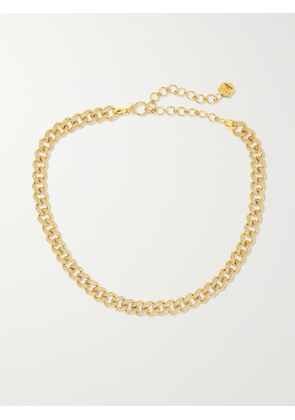 SHAY - Medium 18-karat Gold Diamond Link Necklace - One size