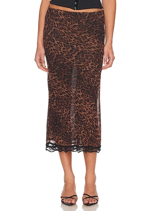 Bella Venice The Roxy Skirt in Brown. Size L. Also in S, M.
