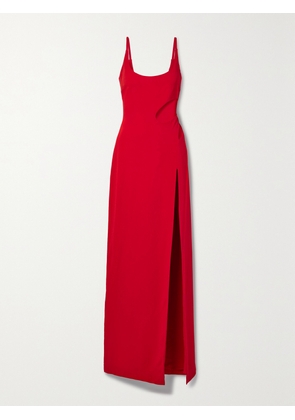 ET OCHS - Rowena Cutout Cady Gown - Red - US0,US2,US4,US6,US8,US10,US12