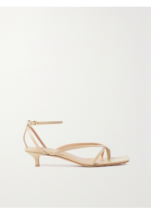 Bottega Veneta - Leather Sandals - Neutrals - IT35,IT36,IT36.5,IT37,IT37.5,IT38,IT38.5,IT39,IT39.5,IT40,IT40.5,IT41,IT42