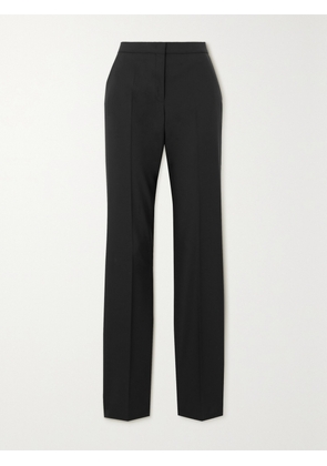 Another Tomorrow - + Net Sustain Pleated Merino Wool Straight-leg Pants - Black - IT36,IT38,IT40,IT42,IT44,IT46,IT48,IT50