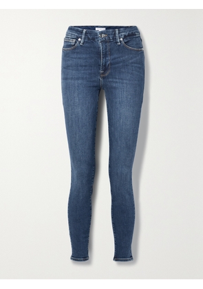 GOOD AMERICAN - Good Legs High-rise Skinny Jeans - Blue - US 00,US 0,US 2,US 4,US 6,US 8,US 10,US 12,US 14,US 16,US 18,US 20,US 22,US 24