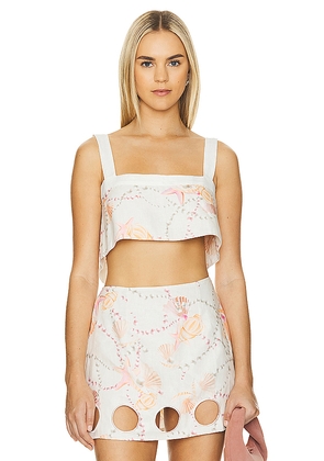 Cin Cin Twiggy Top in Beige. Size L. Also in XL.