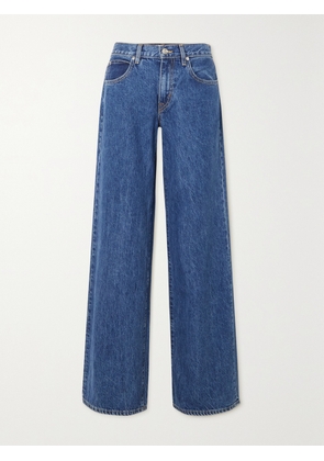 SLVRLAKE - + Net Sustain Mica Low-rise Wide-leg Organic Jeans - Blue - 23,24,25,26,27,28,29,30,31,32