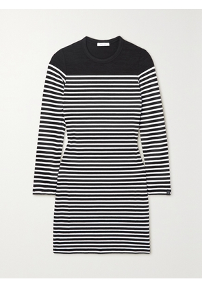 RAG & BONE - Striped Stretch-jersey Dress - Black - x small,small,medium,large