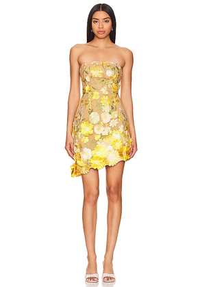 ELLIATT New Age Dress in Yellow. Size M. Also in S.