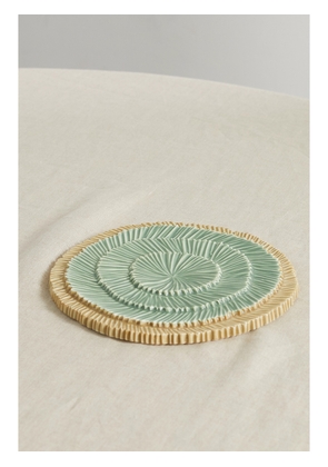 MARLOE MARLOE - + Net Sustain Ceramic Plate - Green - One size