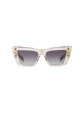 BALMAIN B-eye Sunglasses in Grey.