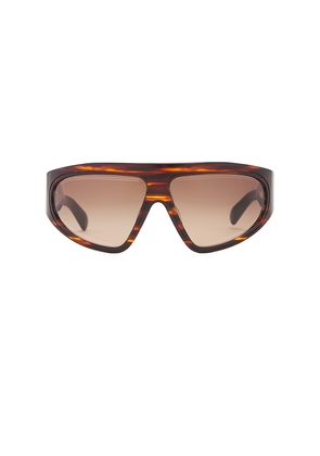 BALMAIN B-escape Sunglasses in Brown.