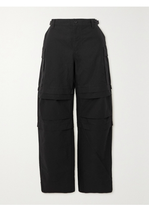 WARDROBE.NYC - Cotton-ripstop Cargo Pants - Black - xx small,x small,small,medium,large,x large