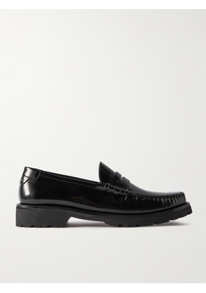 SAINT LAURENT - Le Loafer Leather Loafers - Black - IT34,IT34.5,IT35,IT35.5,IT36,IT36.5,IT37,IT37.5,IT38,IT38.5,IT39,IT39.5,IT40,IT40.5,IT41,IT41.5,IT42