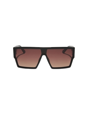 DIFF EYEWEAR Electra Sunglasses in Black.