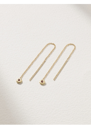 Octavia Elizabeth - + Net Sustain Nesting Gem 18-karat Recycled Gold Ruby Earrings - One size