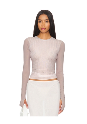 AFRM Kaylee Top in Nude. Size 2X. Also in XS, S, M.