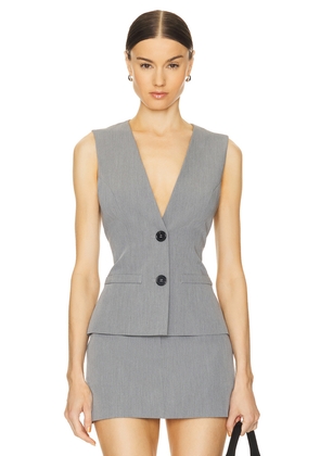 Auteur Studio Mae Vest in Grey. Size L. Also in XS.