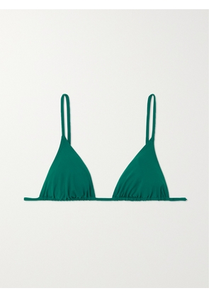 Eres - Les Essentiels Mouna Triangle Bikini Top - Green - FR 38,FR 40,FR 42,FR 44